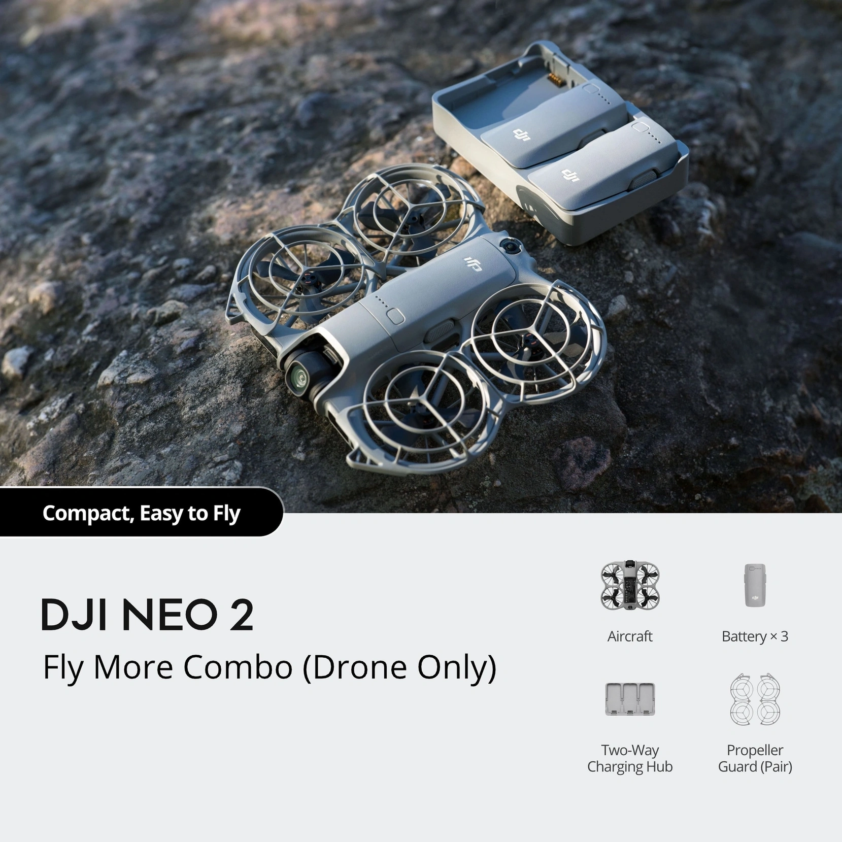 DJI Neo 2 Fly More Combo (NO RC)